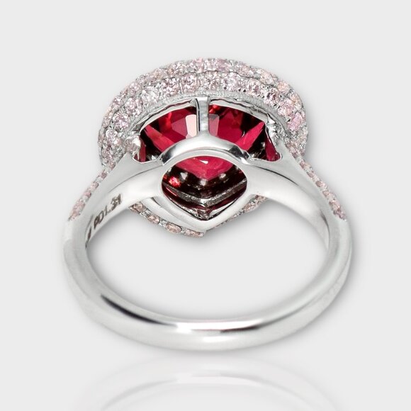 Red Tourmaline Ring - Picture 5 of 9